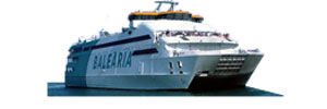 bateau BALEARIA pour le Maroc