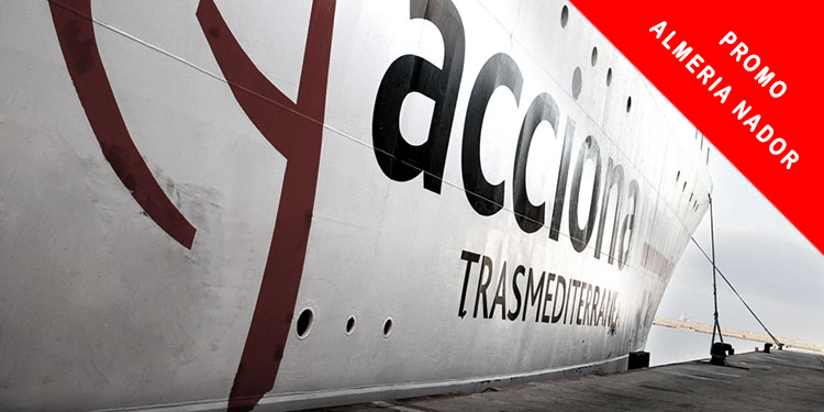 Promo Transmediterranea Almeria Nador